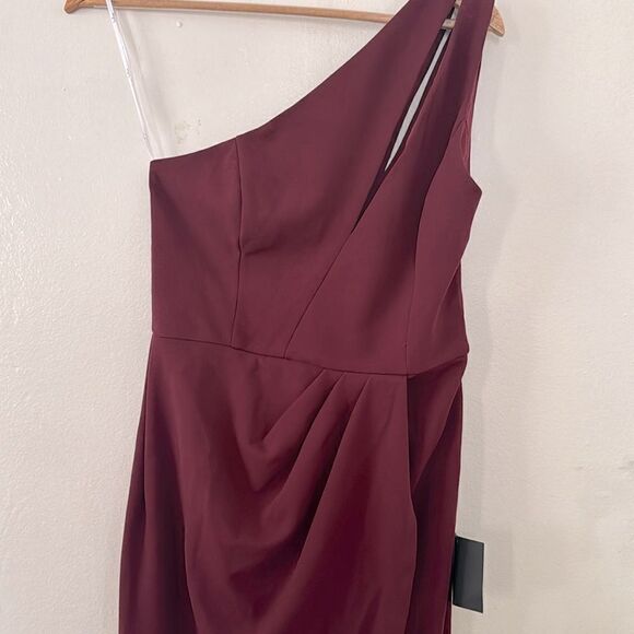 Lulus So Flirty Burgundy One-Shoulder Cutout
Asymmetrical Dress NWT - Picture 4 of 7